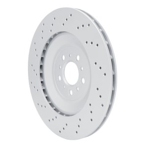 BMW M3 Brake Rotor (1) - Right Rear - R1 Concepts - GeoSPEC Coated - `21-`25